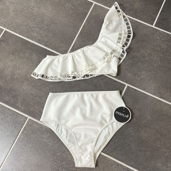 Bundle Mouille Swimwear 3 Piece Bikini Set size 4 - Picture 3 of 12